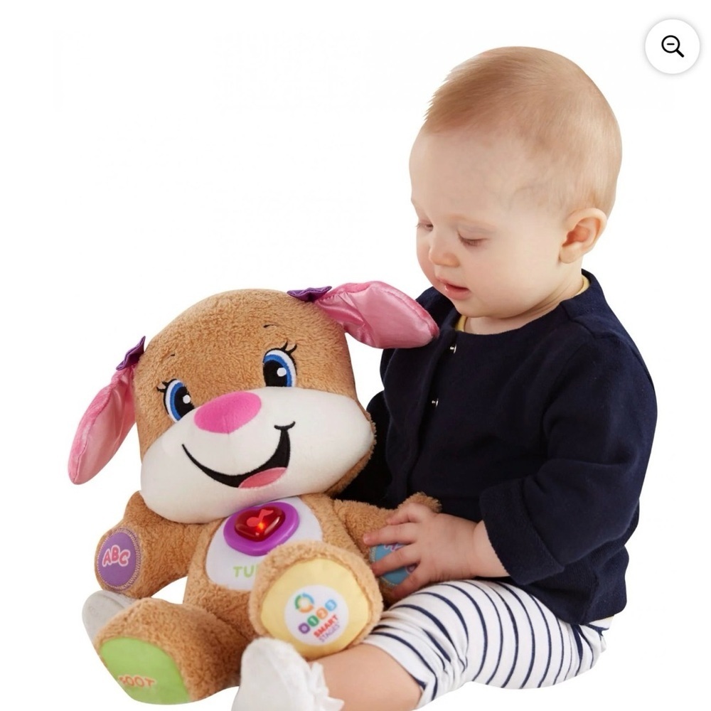 Fisher-Price Ultra Soft 6-36 Months Stuffed Animals & Plush Toys, Interactive